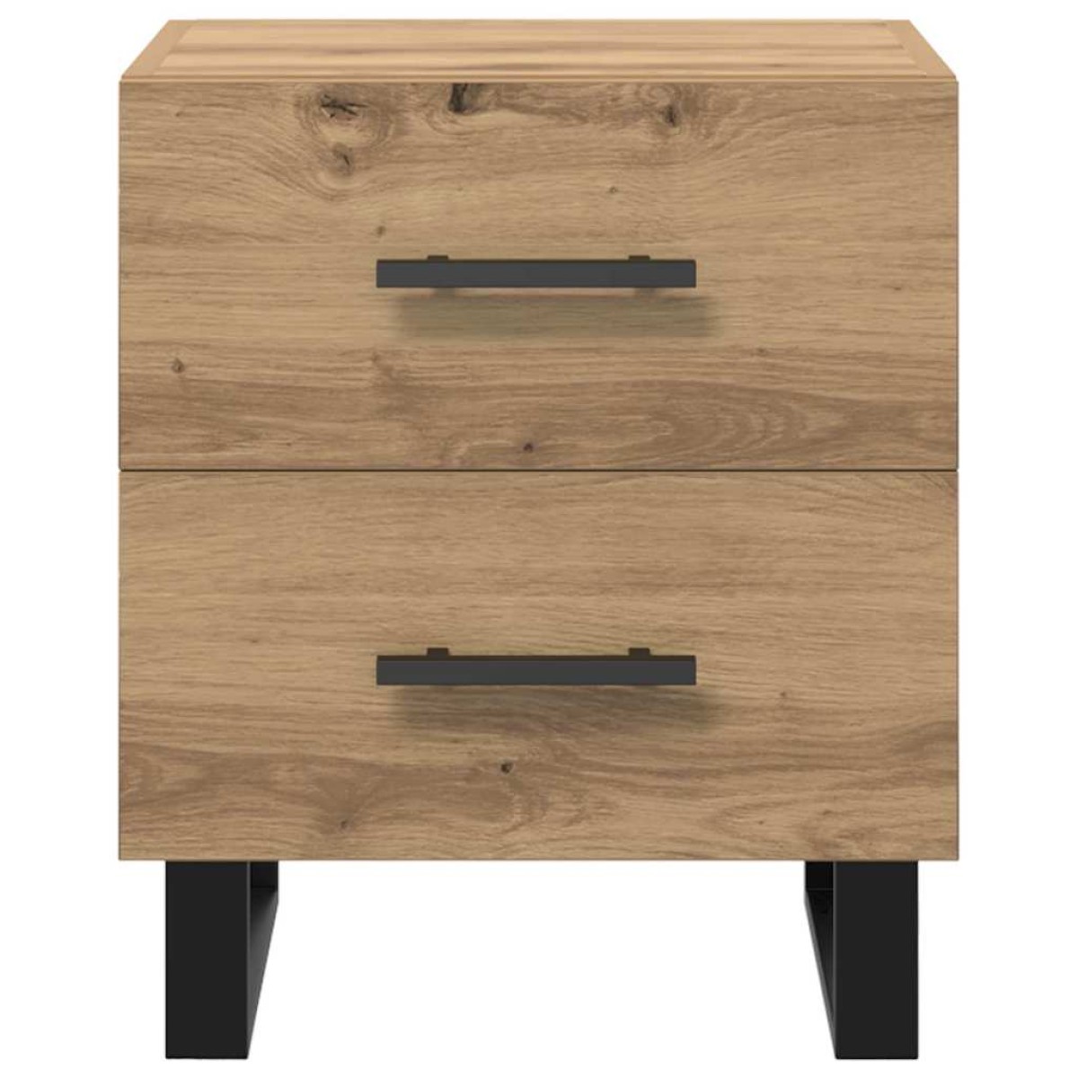 vidaXL Κομοδίνο Artisan Oak 40 x 35 x 47,5 εκ Επεξεργασμένο Ξύλο