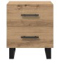 vidaXL Κομοδίνο Artisan Oak 40 x 35 x 47,5 εκ Επεξεργασμένο Ξύλο