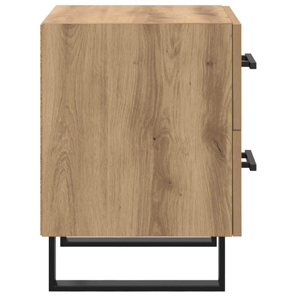 vidaXL Κομοδίνο Artisan Oak 40 x 35 x 47,5 εκ Επεξεργασμένο Ξύλο
