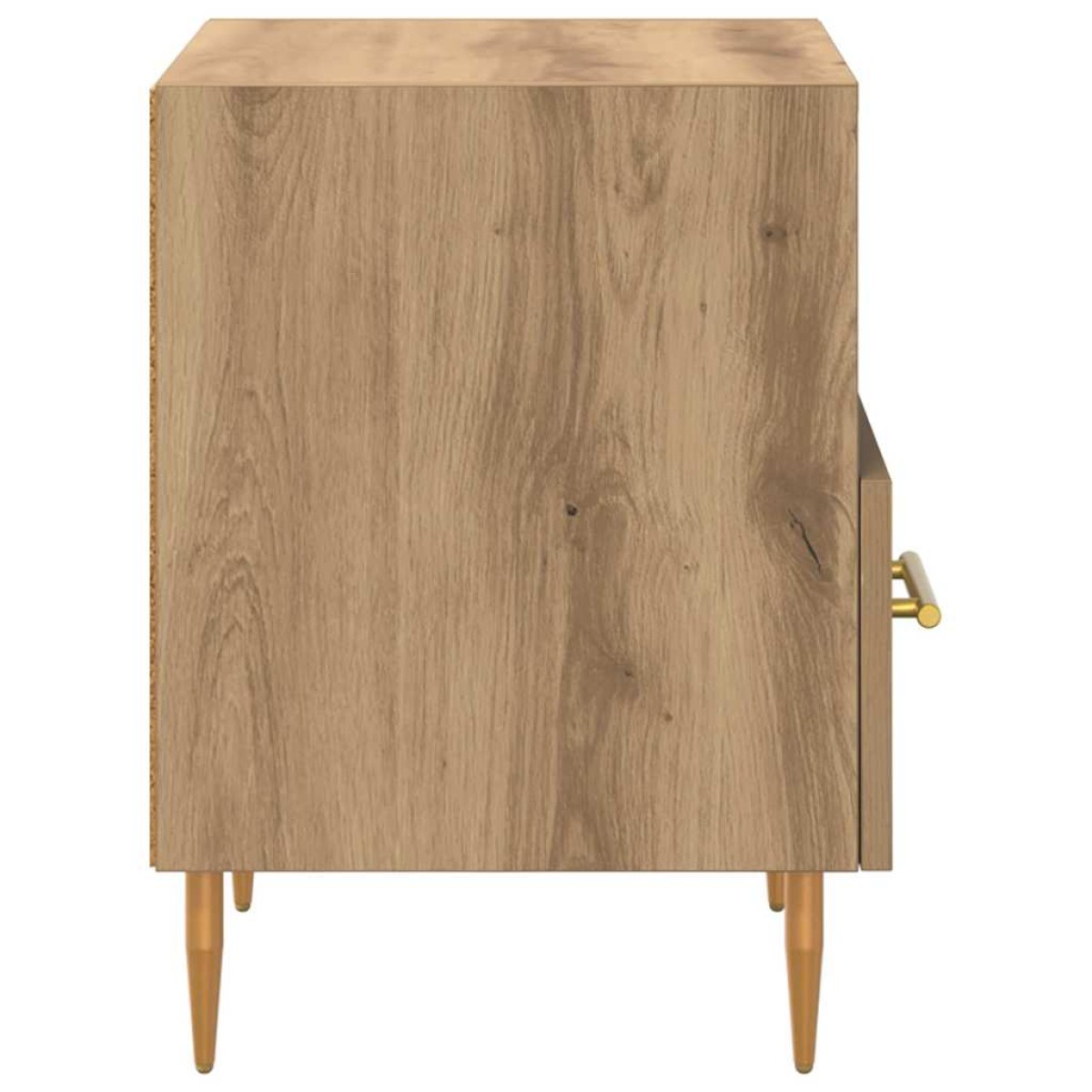 vidaXL Κομοδίνο Καφέ 40 x 35 x 47,5 εκ Επεξεργασμένο Ξύλο