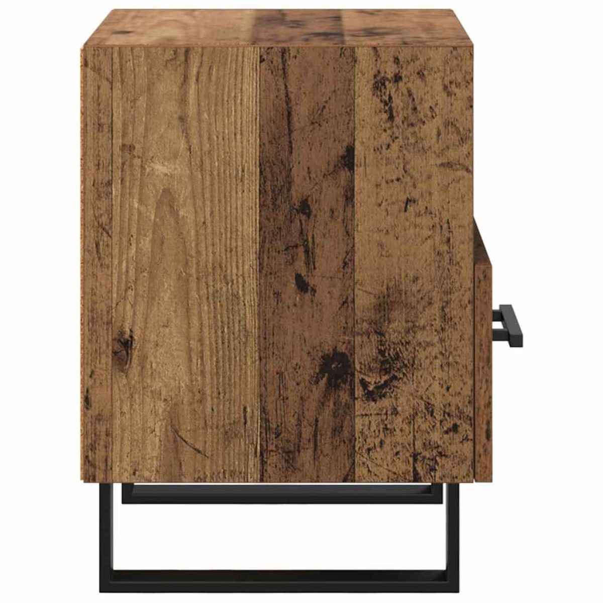 vidaXL Κομοδίνο Παλιό ξύλο 40 x 35 x 47,5 εκ Επεξεργασμένο Ξύλο