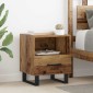 vidaXL Κομοδίνο Παλιό ξύλο 40 x 35 x 47,5 εκ Επεξεργασμένο Ξύλο