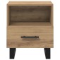 vidaXL Κομοδίνο Artisan Oak 40 x 35 x 47,5 εκ Επεξεργασμένο Ξύλο