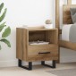 vidaXL Κομοδίνο Artisan Oak 40 x 35 x 47,5 εκ Επεξεργασμένο Ξύλο