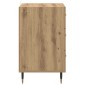 vidaXL Κομοδίνο Artisan Oak 40 x 40 x 66 εκ. Επεξεργασμένο Ξύλο