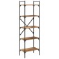 vidaXL Βιβλιοθήκη 5 επίπεδα 56 x 32 x 174 cm Επεξεργασμένο Ξύλο
