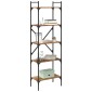 vidaXL Βιβλιοθήκη 5 επίπεδα 56 x 32 x 174 cm Επεξεργασμένο Ξύλο