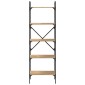 vidaXL Βιβλιοθήκη 5 επίπεδα 56 x 32 x 174 cm Επεξεργασμένο Ξύλο