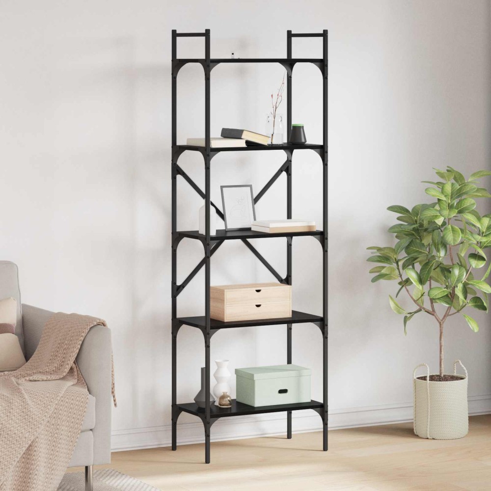 vidaXL Βιβλιοθήκη 5 επίπεδα 56 x 32 x 174 cm Επεξεργασμένο Ξύλο