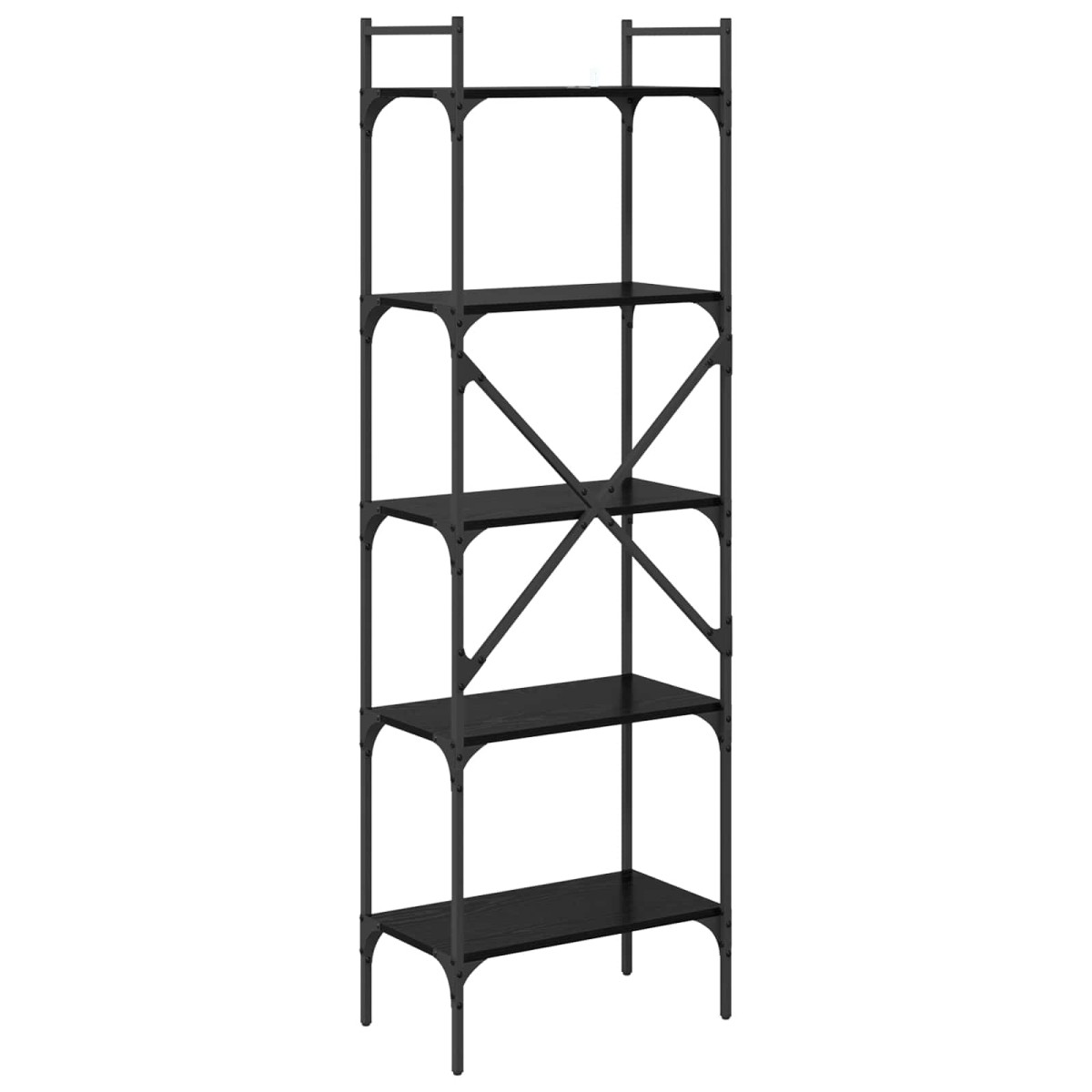 vidaXL Βιβλιοθήκη 5 επίπεδα 56 x 32 x 174 cm Επεξεργασμένο Ξύλο
