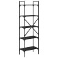 vidaXL Βιβλιοθήκη 5 επίπεδα 56 x 32 x 174 cm Επεξεργασμένο Ξύλο