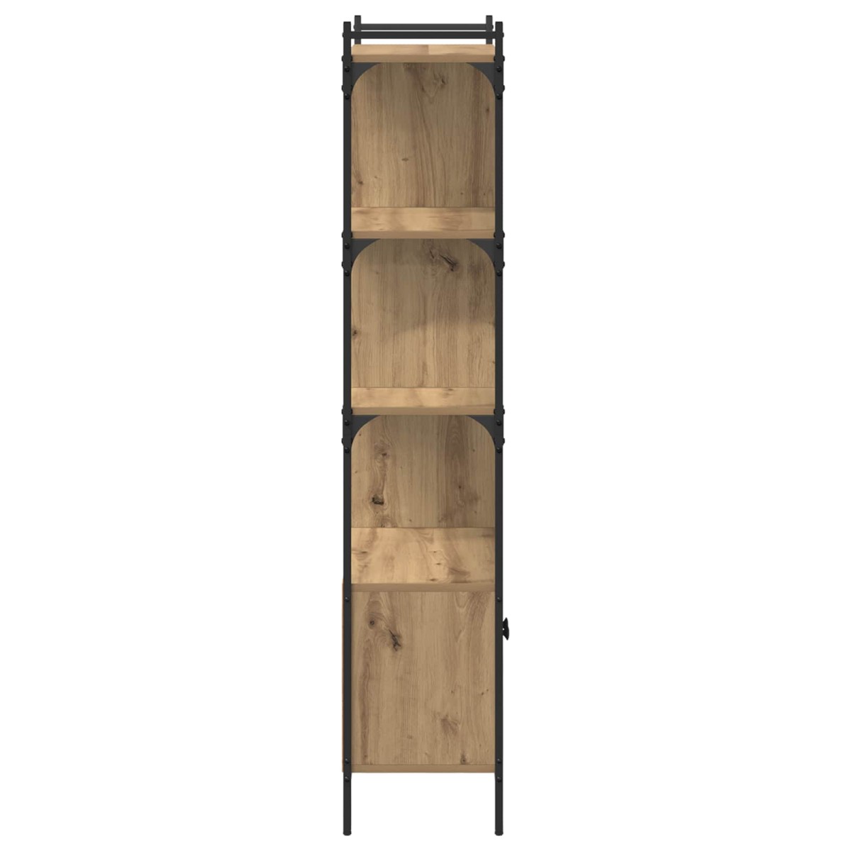 vidaXL Βιβλιοθήκη 6 επιπέδων 76,5 x 30 x 154,5 εκ Επεξεργασμένο Ξύλο