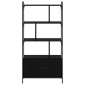 vidaXL Βιβλιοθήκη 6 επιπέδων 76,5 x 30 x 154,5 εκ Επεξεργασμένο Ξύλο