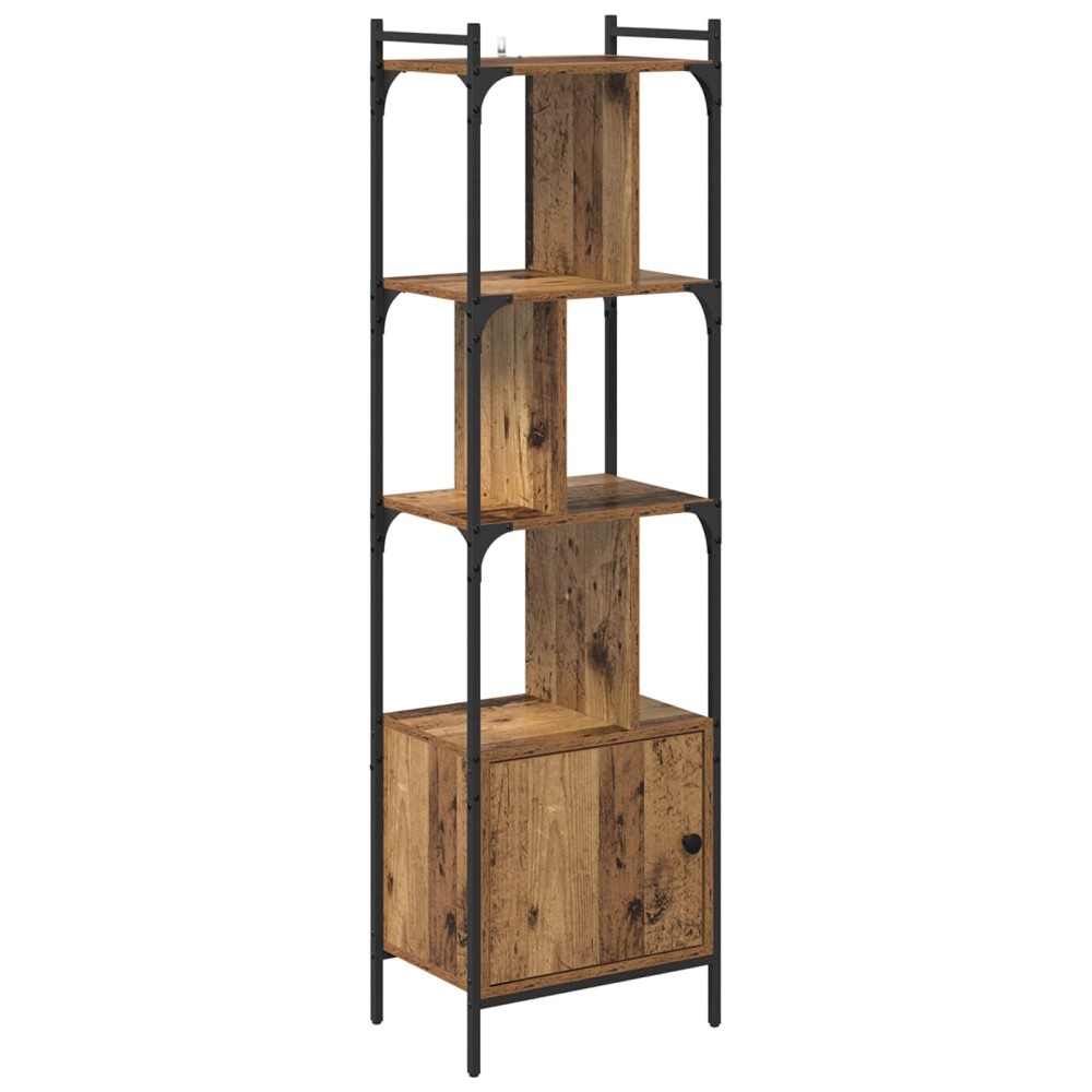 vidaXL Βιβλιοθήκη 6 επιπέδων 44,5 x 30 x 154,5 εκ. Επεξεργασμένο Ξύλο