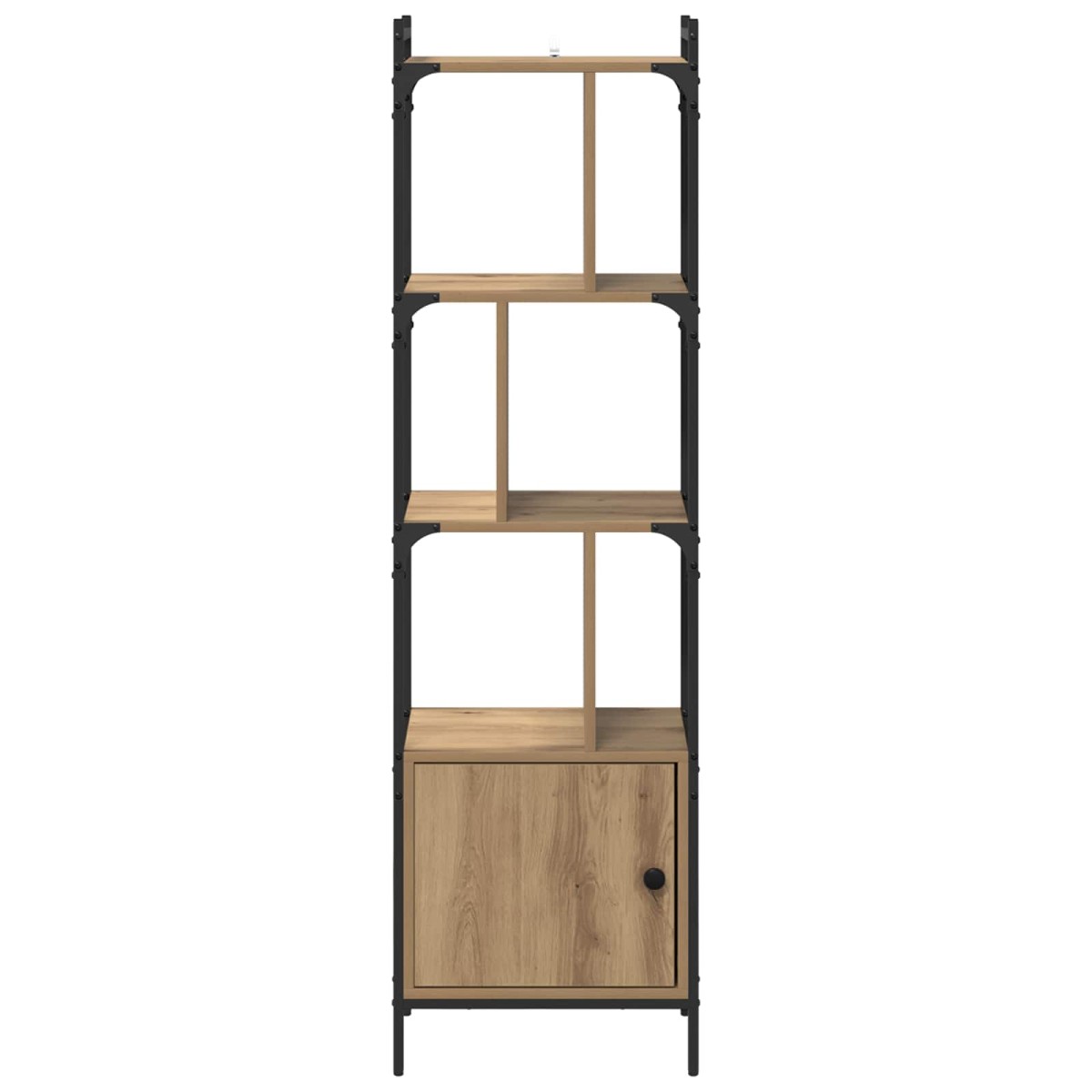 vidaXL Βιβλιοθήκη 6 επιπέδων 44,5 x 30 x 154,5 εκ. Επεξεργασμένο Ξύλο