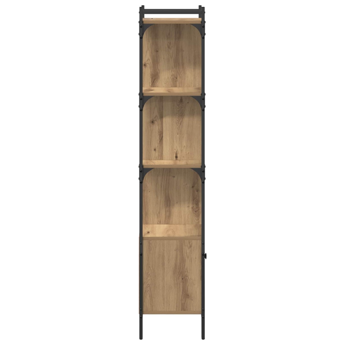 vidaXL Βιβλιοθήκη 6 επιπέδων 44,5 x 30 x 154,5 εκ. Επεξεργασμένο Ξύλο