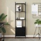 vidaXL Βιβλιοθήκη 6 επιπέδων 44,5 x 30 x 154,5 εκ. Επεξεργασμένο Ξύλο