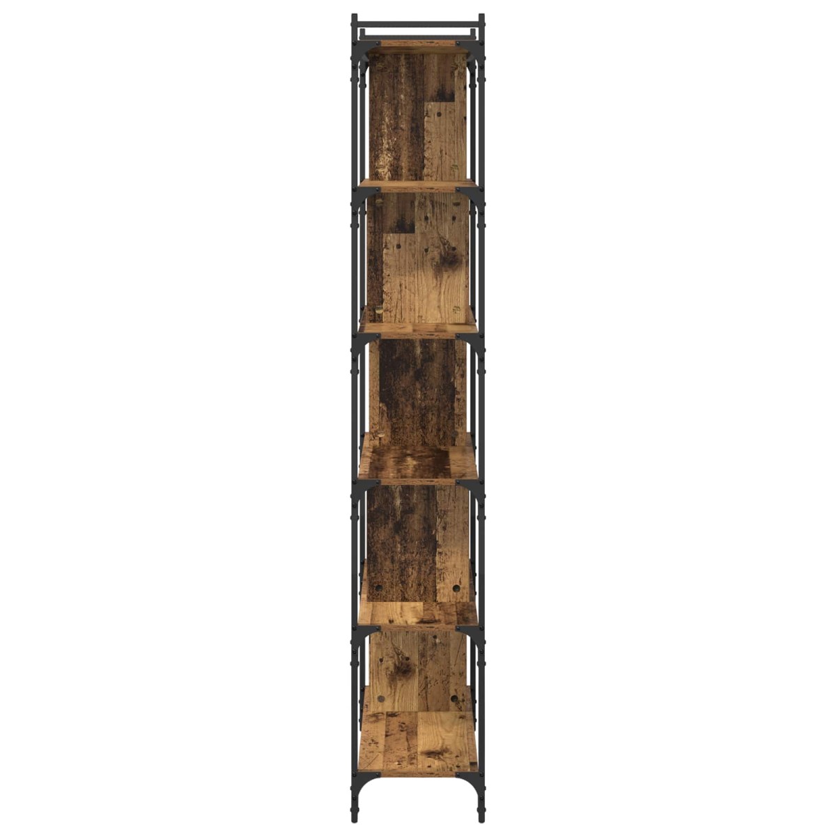 vidaXL Βιβλιοθήκη 5 επίπεδα 76 x 32 x 192 εκ. Επεξεργασμένο Ξύλο