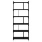 vidaXL Βιβλιοθήκη 5 επίπεδα 76 x 32 x 192 εκ. Επεξεργασμένο Ξύλο