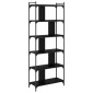 vidaXL Βιβλιοθήκη 5 επίπεδα 76 x 32 x 192 εκ. Επεξεργασμένο Ξύλο