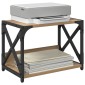 vidaXL Σταντ Εκτυπωτή Artisan Oak 44 x 26 x 31.5 εκ.