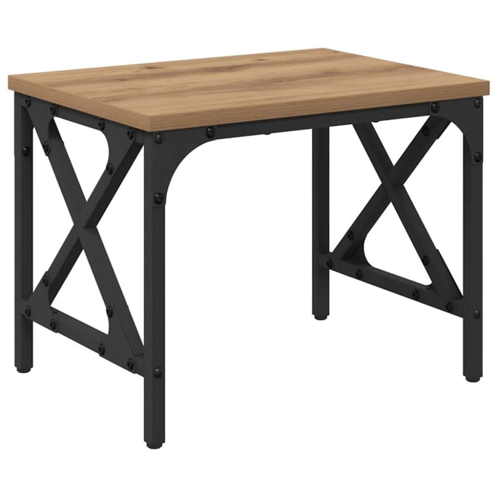 vidaXL Σταντ Εκτυπωτή Artisan Δρυς 40 x 30 x 31 εκ Επεξεργασμένο Ξύλο