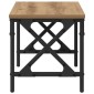 vidaXL Σταντ Εκτυπωτή Artisan Δρυς 40 x 30 x 31 εκ Επεξεργασμένο Ξύλο
