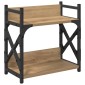 vidaXL Σταντ Εκτυπωτή Artisan Oak 40 x 20 x 40 εκ Επεξεργασμένο Ξύλο