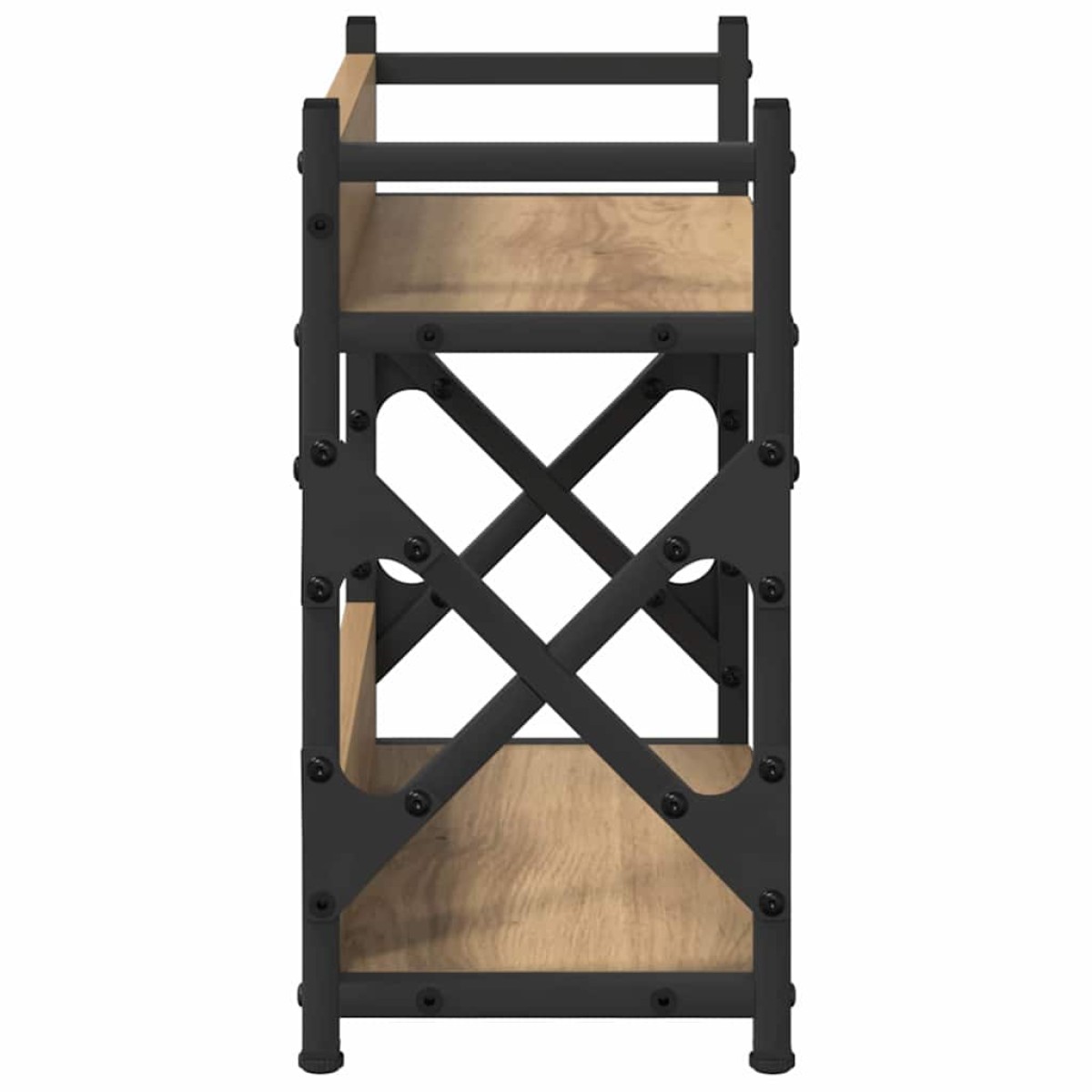 vidaXL Σταντ Εκτυπωτή Artisan Oak 40 x 20 x 40 εκ Επεξεργασμένο Ξύλο