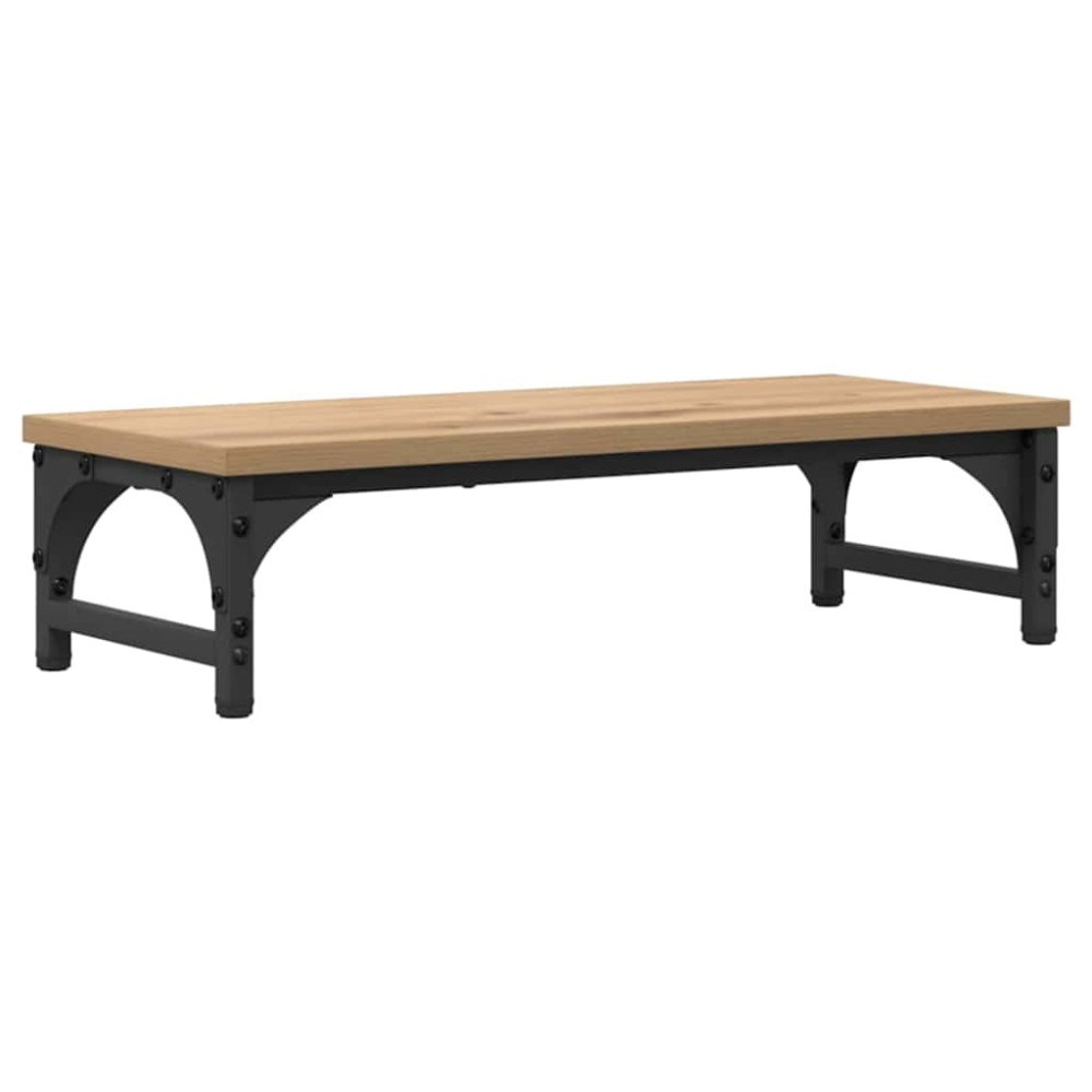 vidaXL Βάση Μόνιτορ Artisan Oak 55 x 23 x 14 cm Επεξεργασμένο Ξύλο