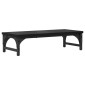 vidaXL Βάση Μόνιτορ Μαύρη Οξυά 55 x 23 x 14 cm Επεξεργασμένο Ξύλο