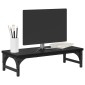 vidaXL Βάση Μόνιτορ Μαύρη Οξυά 55 x 23 x 14 cm Επεξεργασμένο Ξύλο