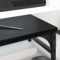vidaXL Βάση Μόνιτορ Μαύρη Οξυά 55 x 23 x 14 cm Επεξεργασμένο Ξύλο