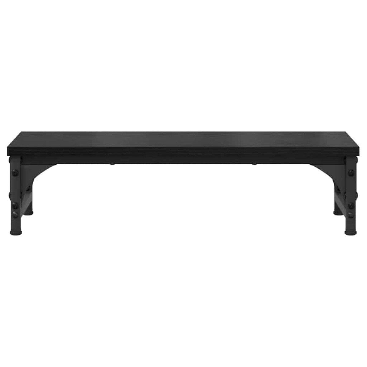 vidaXL Βάση Μόνιτορ Μαύρη Οξυά 55 x 23 x 14 cm Επεξεργασμένο Ξύλο