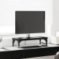 vidaXL Βάση Μόνιτορ Μαύρη Οξυά 55 x 23 x 14 cm Επεξεργασμένο Ξύλο