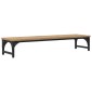 vidaXL Βάση Μόνιτορ Artisan Oak 85 x 23 x 15,5 cm Επεξεργασμένο Ξύλο