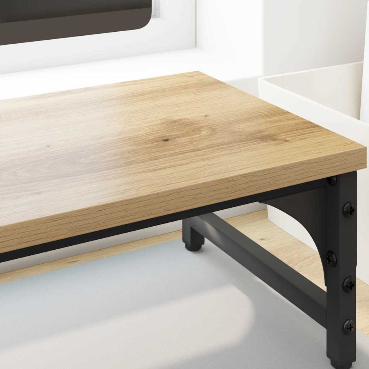 vidaXL Βάση Μόνιτορ Artisan Oak 85 x 23 x 15,5 cm Επεξεργασμένο Ξύλο