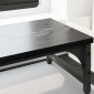 vidaXL Βάση Μόνιτορ Μαύρη Οξυά 85 x 23 x 15,5 cm Επεξεργασμένο Ξύλο