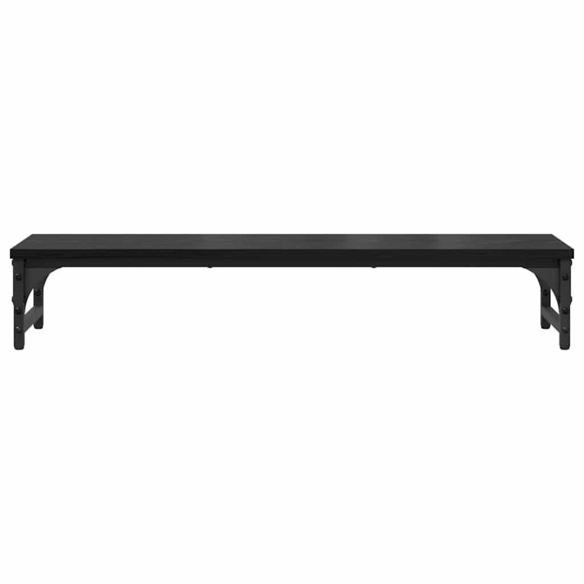 vidaXL Βάση Μόνιτορ Μαύρη Οξυά 85 x 23 x 15,5 cm Επεξεργασμένο Ξύλο