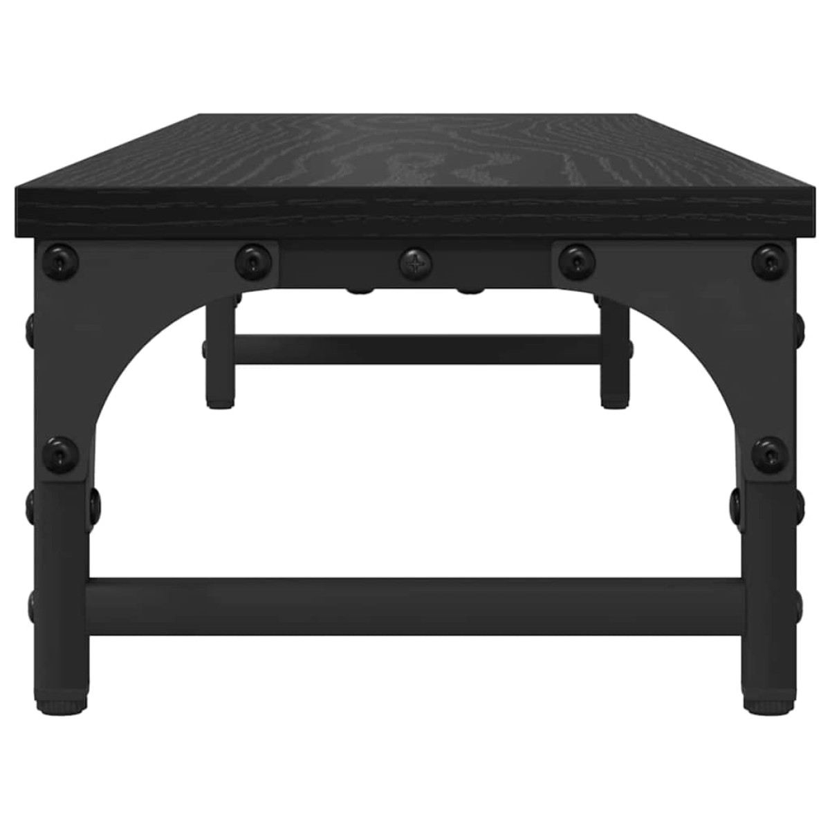 vidaXL Βάση Μόνιτορ Μαύρη Οξυά 85 x 23 x 15,5 cm Επεξεργασμένο Ξύλο