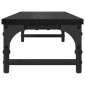 vidaXL Βάση Μόνιτορ Μαύρη Οξυά 85 x 23 x 15,5 cm Επεξεργασμένο Ξύλο