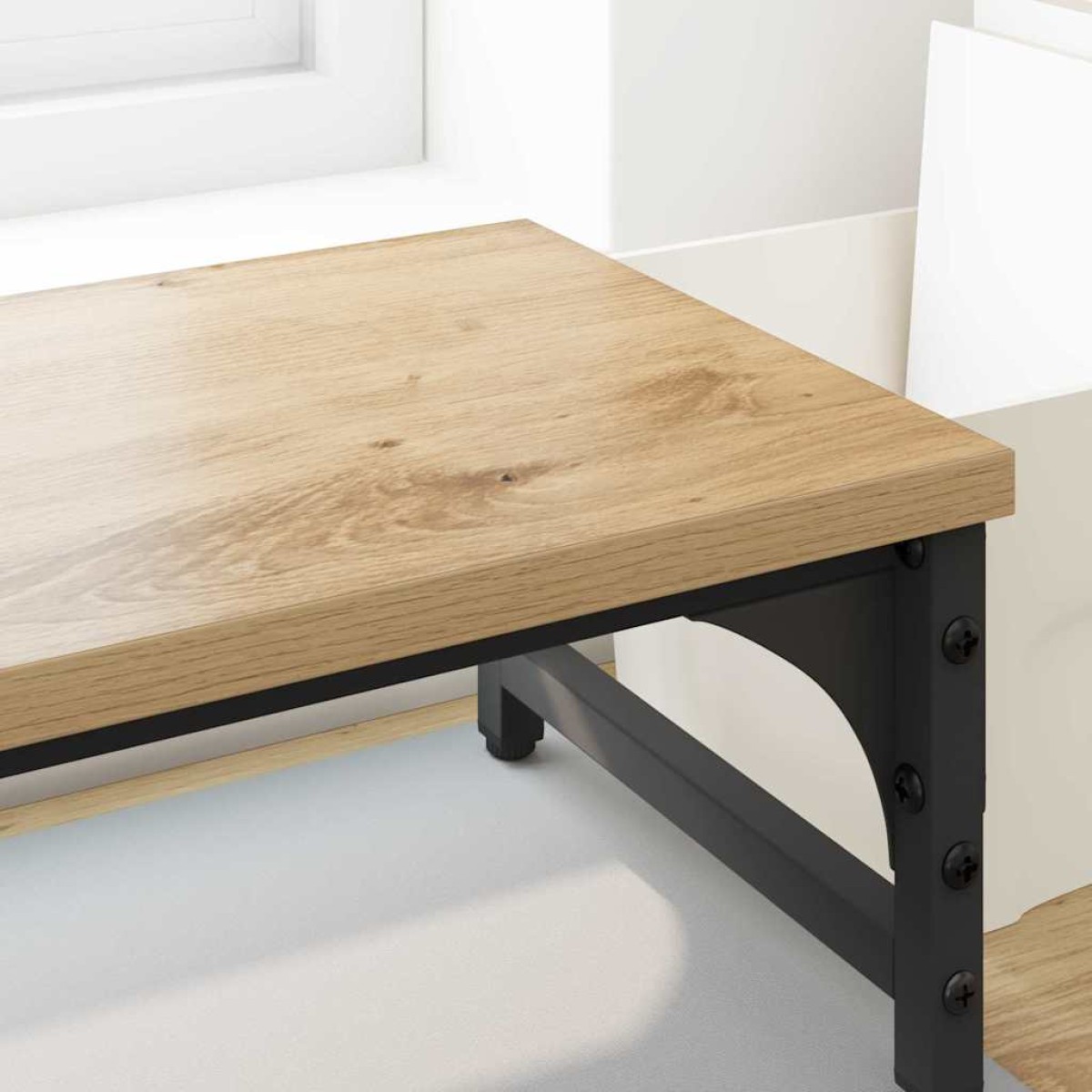 vidaXL Βάση Μόνιτορ Artisan Oak 105 x 23 x 15,5 cm Επεξεργασμένο Ξύλο