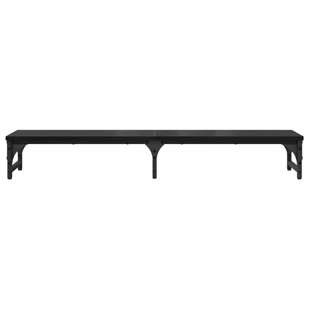 vidaXL Βάση Μόνιτορ Μαύρη Οξυά 105 x 23 x 15,5 cm Επεξεργασμένο Ξύλο