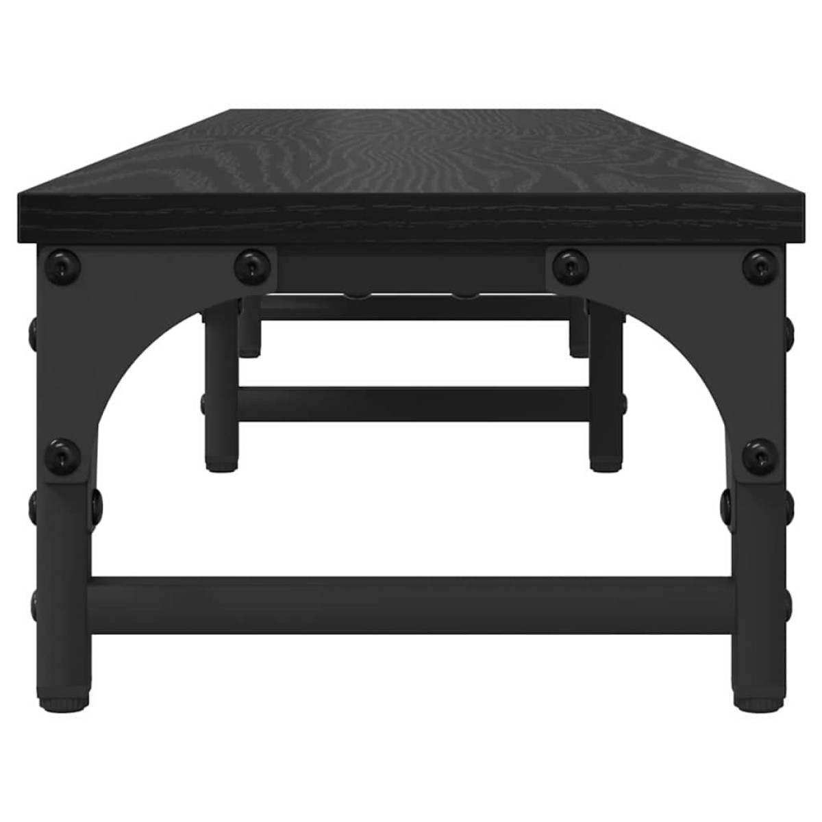 vidaXL Βάση Μόνιτορ Μαύρη Οξυά 105 x 23 x 15,5 cm Επεξεργασμένο Ξύλο