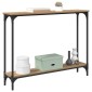 vidaXL Τραπέζι κονσόλας Artisan Oak 100 x 22,5 x 75 εκ