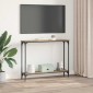 vidaXL Τραπέζι κονσόλας Artisan Oak 100 x 22,5 x 75 εκ