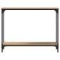 vidaXL Τραπέζι κονσόλας Artisan Oak 100 x 22,5 x 75 εκ