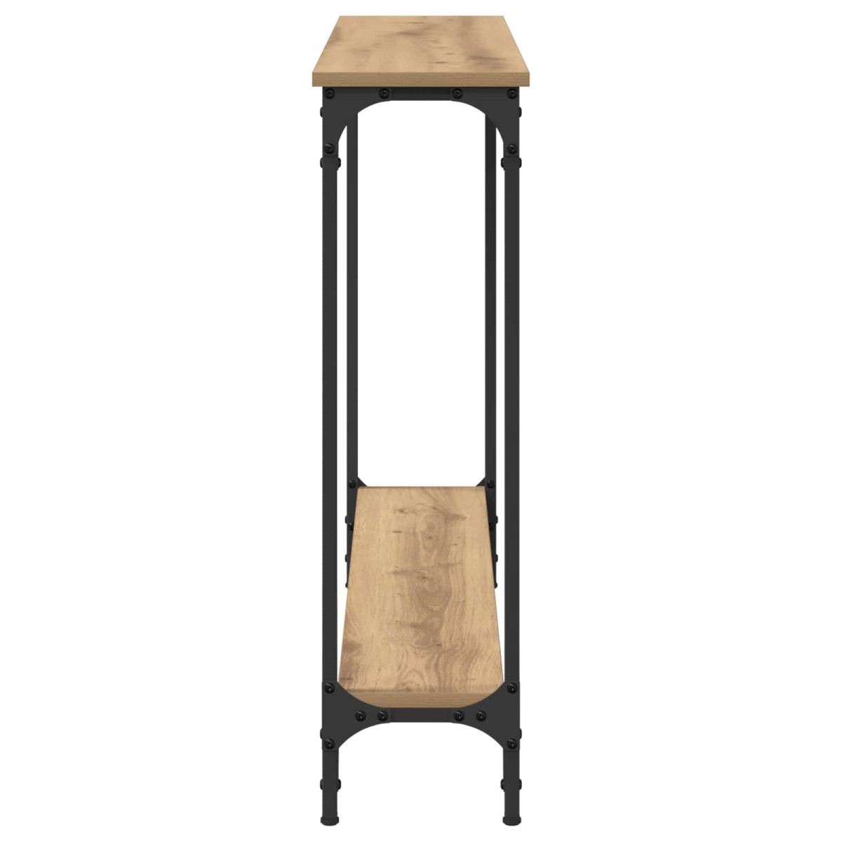 vidaXL Τραπέζι κονσόλας Artisan Oak 100 x 22,5 x 75 εκ