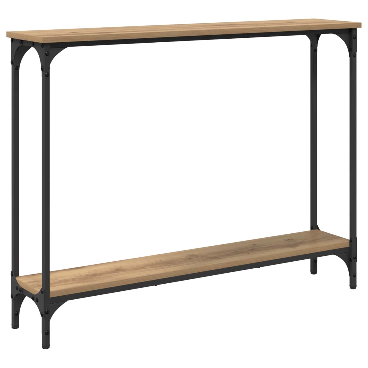 vidaXL Τραπέζι κονσόλας Artisan Oak 100 x 22,5 x 75 εκ