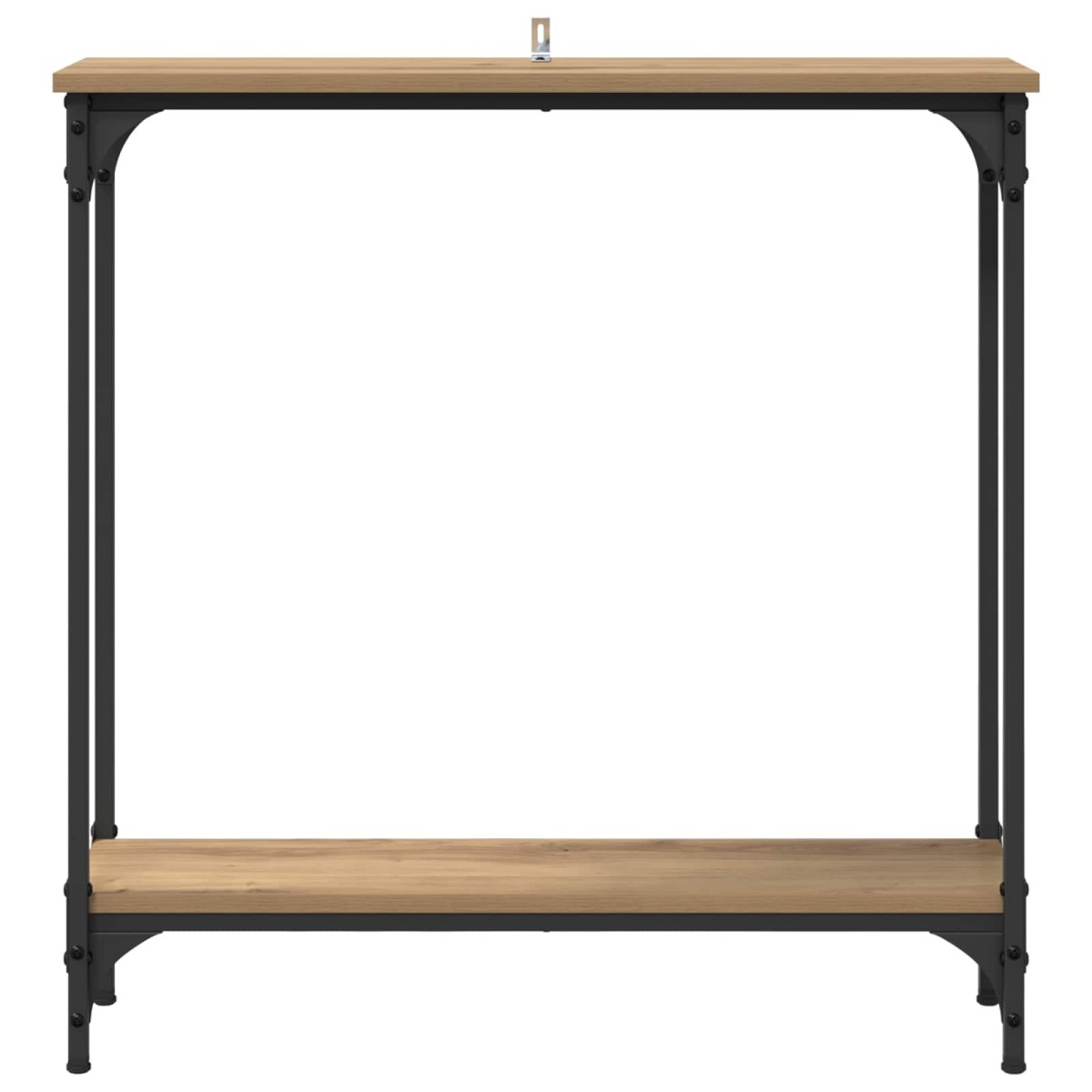 vidaXL Τραπέζι κονσόλας Artisan Oak 75 x 22,5 x 75 εκ